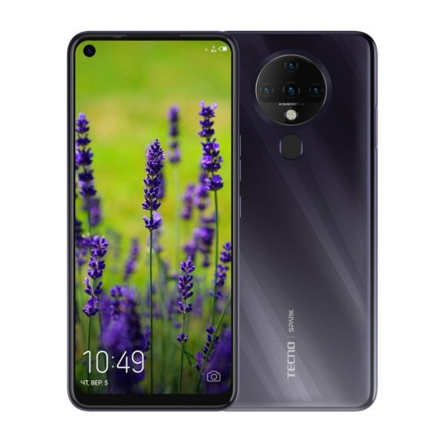 Смартфон TECNO Spark 6 (KE7) 4/64Gb Dual SIM Comet Black