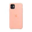 Чохол Apple Silicone Case HC for iPhone 11, Grapefruit 65
