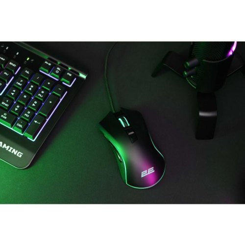 Мишка дротова, 2E GAMING MG340 RGB USB Black