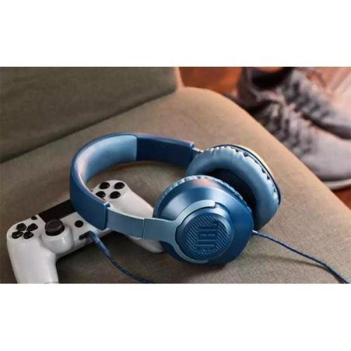 Гарнітура JBL Quantum 100 Blue (JBLQUANTUM100BLU)