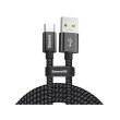 Кабель Baseus Cafule Cable USB For Type-C (VOOC support) 1.0M Black