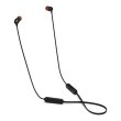 Навушники з мікрофоном (гарнітура), JBL T115BT, Black (JBLT115BTBLK)
