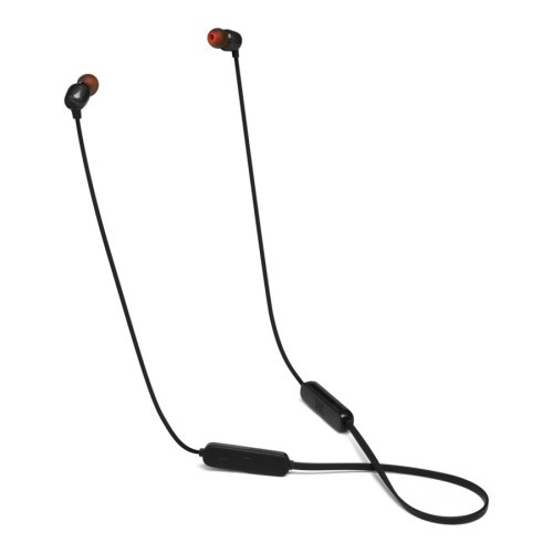 Навушники з мікрофоном (гарнітура), JBL T115BT, Black (JBLT115BTBLK)