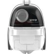 Пилосос Gorenje контейнерний, 800Вт, конт пил -2.2л, HEPA, телескоп трубка, білий