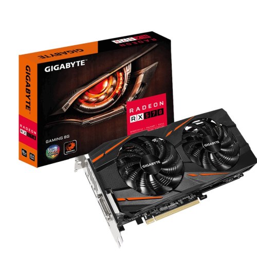 Відеокарта GIGABYTE Radeon RX570 GAMING 8G (GV-RX570GAMING-8GD)