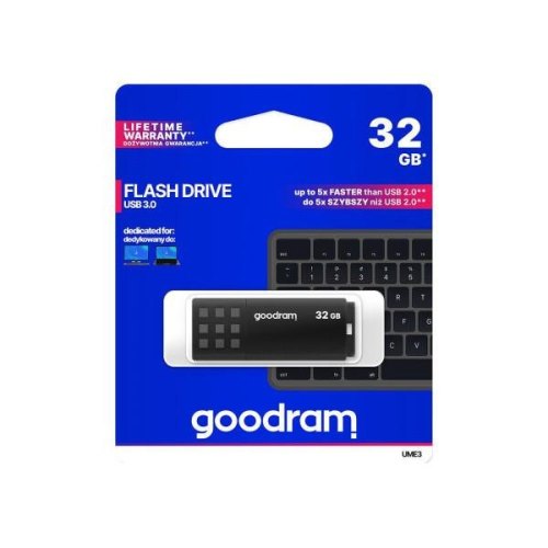USB флеш 32GB GoodRam UME3 Black (UME3-0320K0R11)