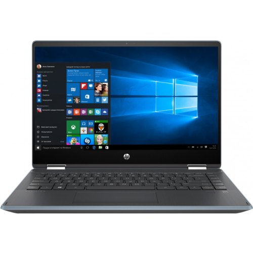 Ноутбук HP Pavilion x360 14-dh1014ur (1Q9H0EA) Black-Blue