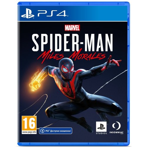 Гра консольна PS4 Marvel Spider-Man. Miles Morales, BD диск