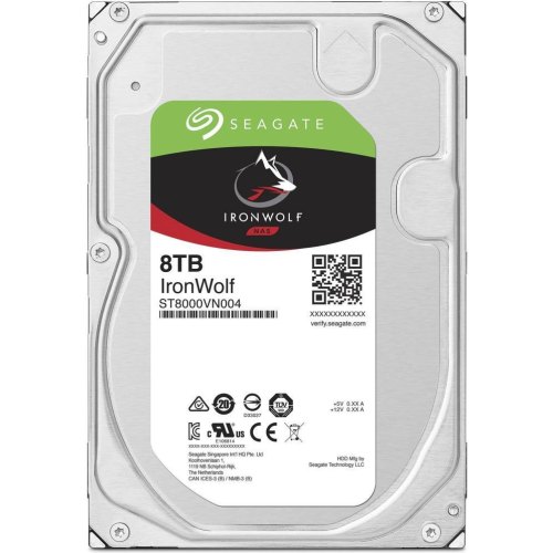 Жорсткий диск 3.5 Seagate IronWolf 8TB (ST8000VN004)