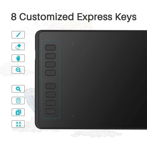 Графічний планшет Huion Inspiroy H950P + рукавичка