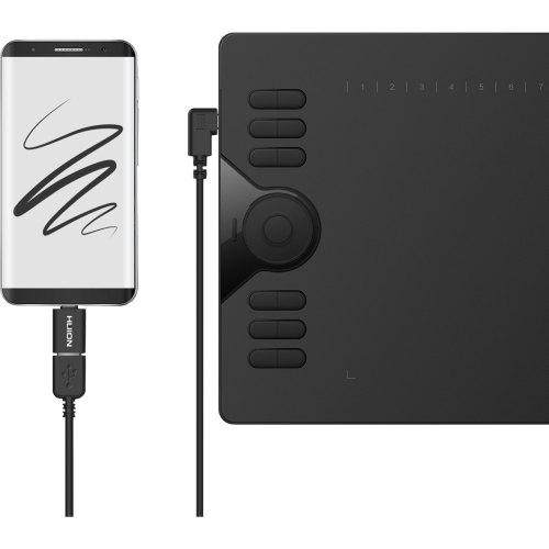 Графічний планшет Huion HS610 + рукавичка