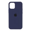Чохол Apple Silicone Case HC for iPhone 12 Mini, Midnight Blue 8