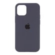 Чохол Apple Silicone Case HC for iPhone 12 Pro Max, Charcoal Grey 15
