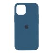 Чохол Apple Silicone Case HC for iPhone 12/12 Pro, Cosmos Blue 35