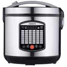 Мультиварка Ardesto, 860Вт, чаша-4л, електронне керув., пластик, сірий