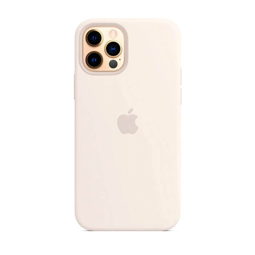 Чохол Apple Silicone Case для iPhone 12 / 12 Pro, White