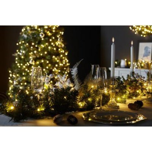 Гірлянда Smart LED Twinkly Icicle AWW 190, Gen II, IP44, довжина 5м, кабель прозорий