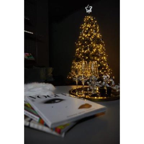 Гірлянда Smart LED Twinkly Strings AWW 400, Gen II, IP44, довжина 32м, кабель чорний