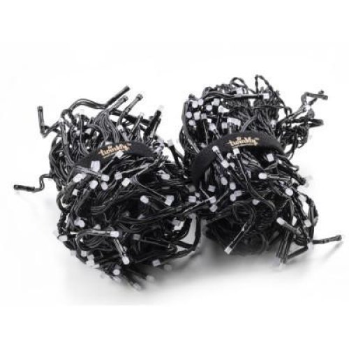 Гірлянда Smart LED Twinkly Cluster RGB 400, Gen II, IP44, довжина 6м, кабель чорний