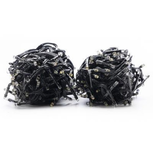 Гірлянда Smart LED Twinkly Cluster AWW, 400, Gen II, IP44 кабель чорний