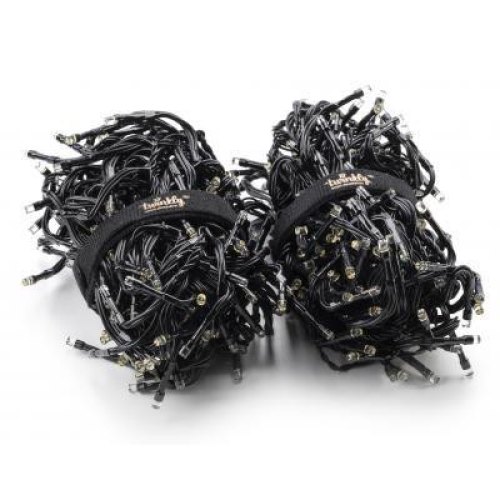 Гірлянда Smart LED Twinkly Cluster AWW, 400, Gen II, IP44 кабель чорний