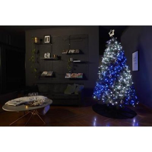 Гірлянда Smart LED Twinkly Strings RGBW 400, Gen II, IP44, довжина 32м, кабель чорний