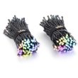 Гірлянда Smart LED Twinkly Strings RGBW 400, Gen II, IP44, довжина 32м, кабель чорний