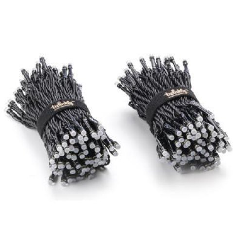 Гірлянда Smart LED Twinkly Strings RGBW 400, Gen II, IP44, довжина 32м, кабель чорний