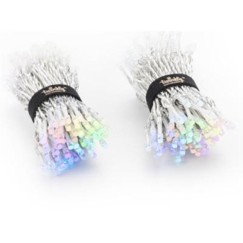 Smart LED Гірлянда Twinkly Strings RGBW 250, BT+WiFi, Gen II, IP44, кабель прозорий