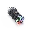 Smart LED Гірлянда Twinkly Strings RGB 100, BT+WiFi, Gen II, IP44 кабель чорний
