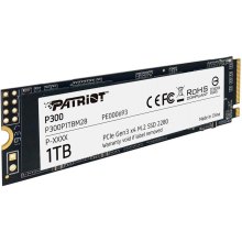 Накопичувач SSD NVMe M.2 2280 Patriot P300 1TB PCIe 3.0 3D TLC (P300P1TBM28)