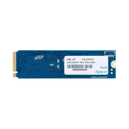 Накопичувач SSD NVMe M.2 2280 Apacer AS2280P4 480GB PCIe 3.0 3D TLC (AP480GAS2280P4-1)