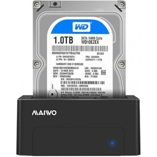 Док-станція Maiwo для HDD 2.5/3.5 SATA/SSD USB 3.0 (K308P)