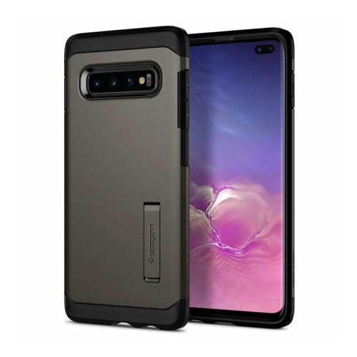 Чохол Spigen Samsung G975 / S10+, Tough Armor Gunmetal