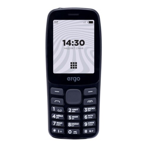 Мобільний телефон ERGO B241 Dual Sim Black