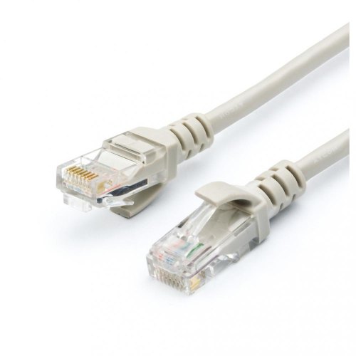 Патч-корд Geplink (GL8005) 5м UTP RJ45 Cat5e 26AWG сірий
