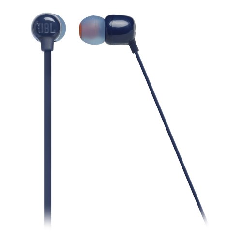 Навушники з мікрофоном (гарнітура), JBL T115BT, Blue (JBLT115BTBLU)