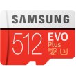 microSDXC карта 512GB Samsung EVO Plus class10 UHS-1 з SD адаптером (MB-MC512HA/RU)