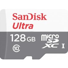 microSDXD карта 128GB SanDisk Ultra class10 class10 UHS-1 з SD адаптером (SDSQUNR-128G-GN3MA)