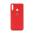 Чохол Silicone Cover Full Protective Huawei P40 Lite E / Y7p (red)