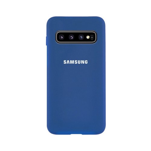 Чохол Silicone Cover Full Protective Samsung Galaxy G975 (S10+) (blue)