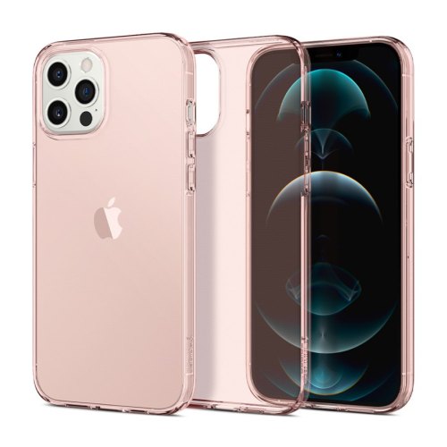 Чохол Spigen для iPhone 12 Pro Max Crystal Flex, Rose Crystal