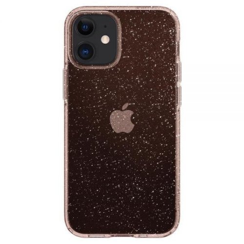 Чохол Spigen для iPhone 12 mini Liquid Crystal Glitter, Rose Quartz
