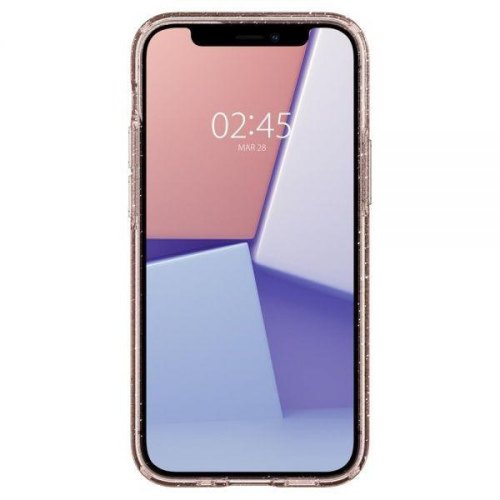 Чохол Spigen для iPhone 12 mini Liquid Crystal Glitter, Rose Quartz
