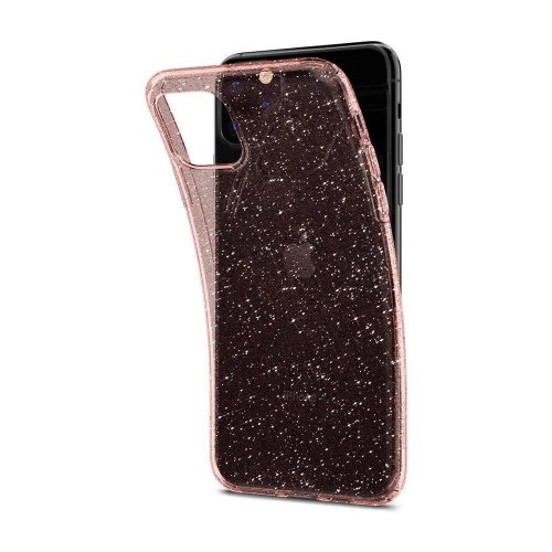 Чохол Spigen для iPhone 12 / 12 Pro Liquid Crystal Glitter, Rose Quartz