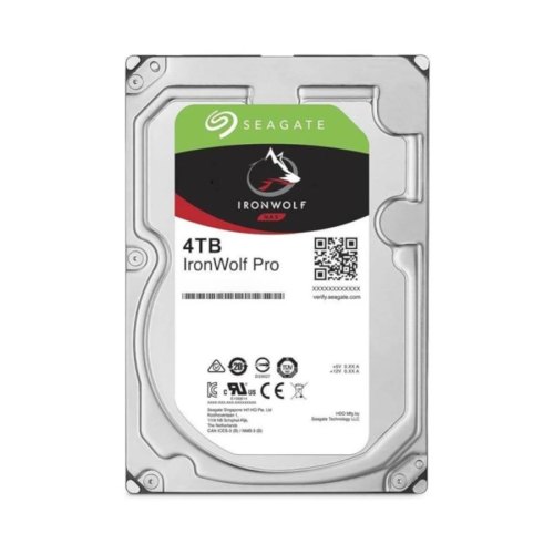 Жорсткий диск 3.5 Seagate IronWolf Pro 4TB/7200/128/S3.0 (ST4000NE001)