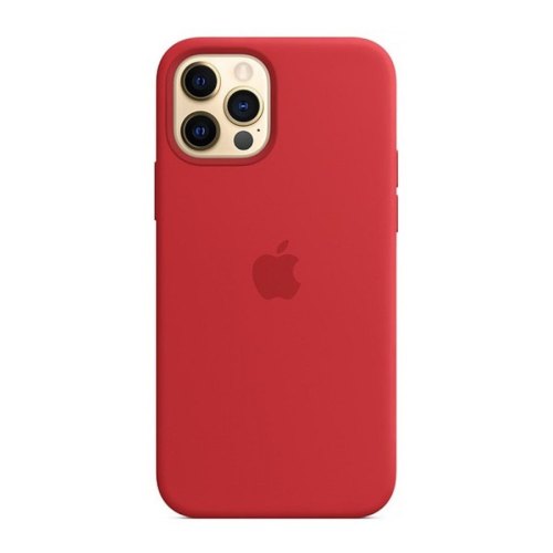 Чохол Apple Silicone Case для iPhone 12 Pro Max, Red