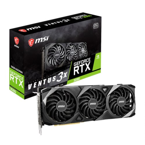Відеокарта MSI GeForce RTX 3080 Ventus 3X 10GB (RTX 3080 Ventus 3X 10G)