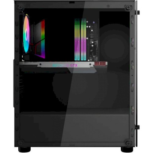 Корпус без БЖ 1stPlayer V3-A-4G6 Black, ATX, Mini-ITX, Micro-ATX