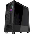 Корпус без БЖ 1stPlayer V3-A-4G6 Black, ATX, Mini-ITX, Micro-ATX